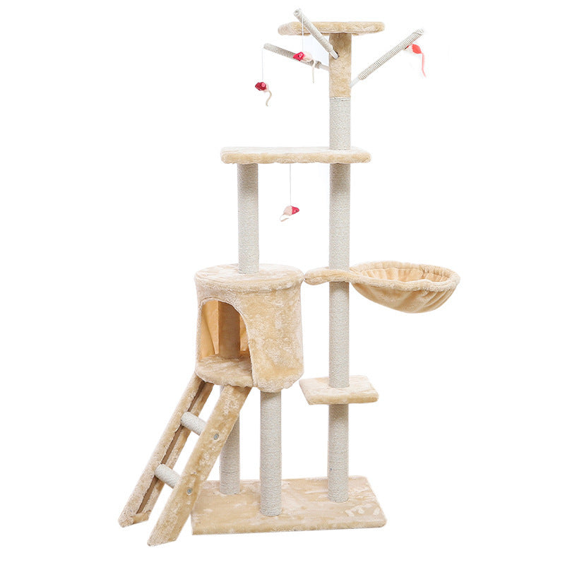 Cat Climber & Cat House – Multi-Level Indoor Playground for Cats