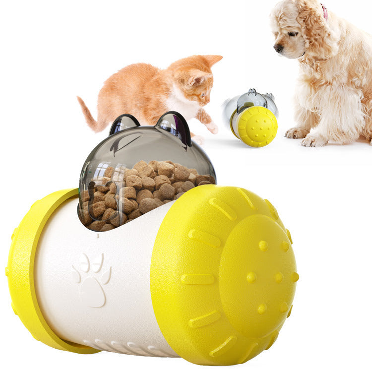 Funny Dog Treat Leaking Toy – Interactive Wheel Toy for Dogs, Puppies & Cats