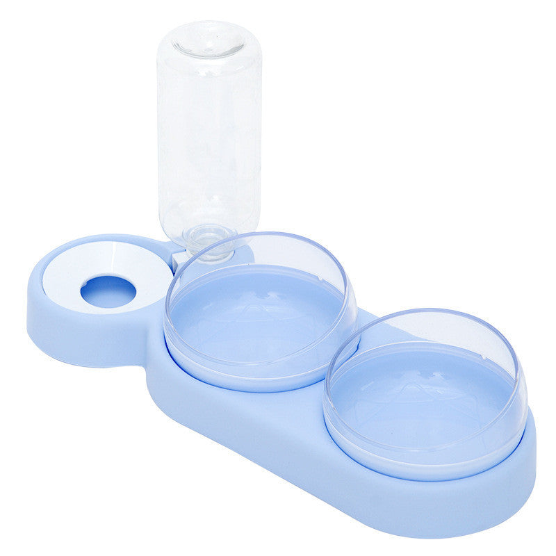 Automatic Pet Feeder & Water Bowl – Raised Double Bowl for Cats & Dogs