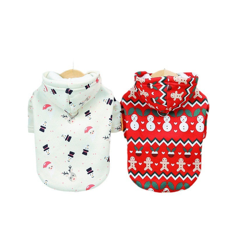 Dog Christmas Sweatshirt – Cozy Holiday Pet Clothes for Small & Large Dogs
