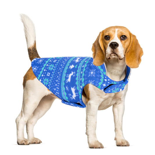 Christmas Pet Sweater Pullover – Warm Winter Jacket for Small Dogs & Cats | PetAura