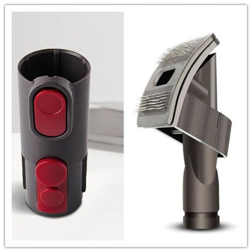 Pet Grooming Brush & Vacuum Cleaner Attachment – Remove Shedding Hair with Ease