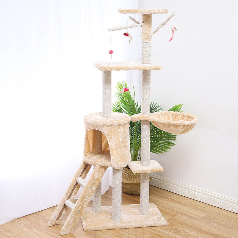 Cat Climber & Cat House – Multi-Level Indoor Playground for Cats