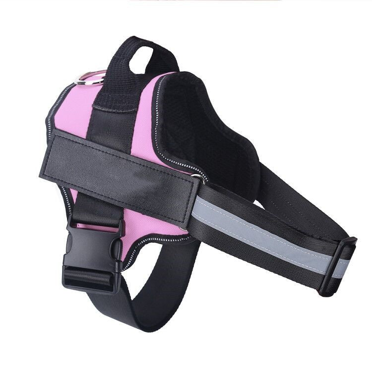 Personalized No-Pull Dog Harness – Reflective, Breathable & Adjustable Vest with Custom Name Patch