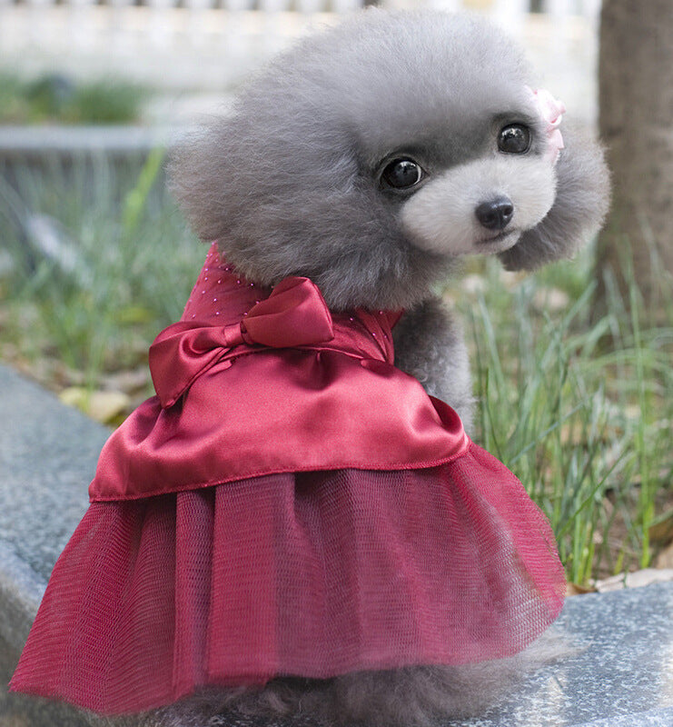Dog Wedding Dress – Elegant Pet Dress for Small Dogs