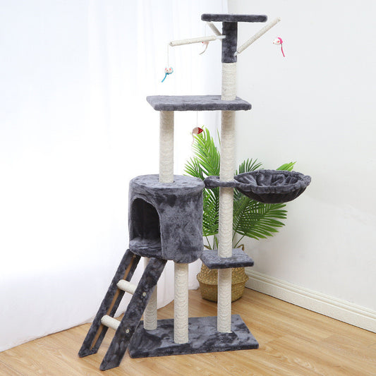 Cat Climber & Cat House – Multi-Level Indoor Playground for Cats