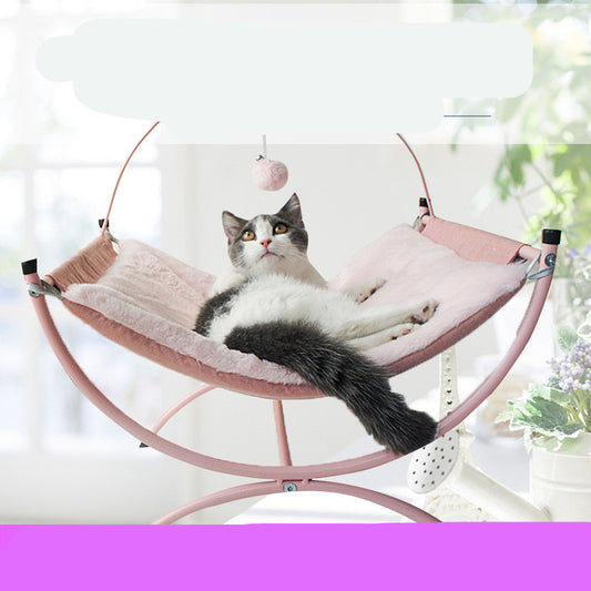 Four Seasons Cat Recliner Bed – Cozy Indoor Cat Lounger for All Seasons