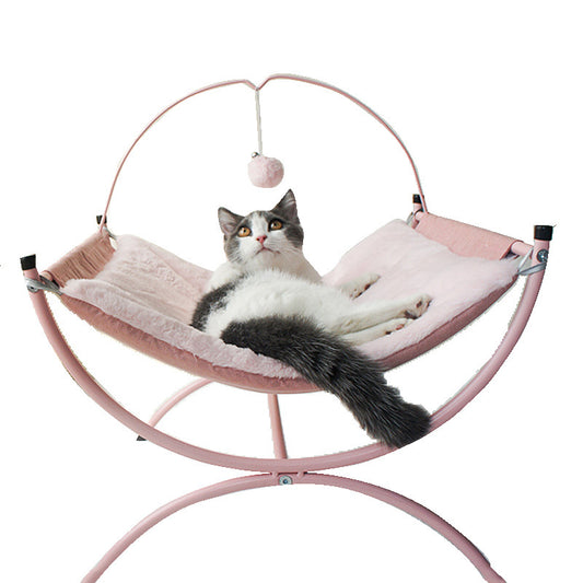 Four Seasons Cat Recliner Bed – Cozy Indoor Cat Lounger for All Seasons
