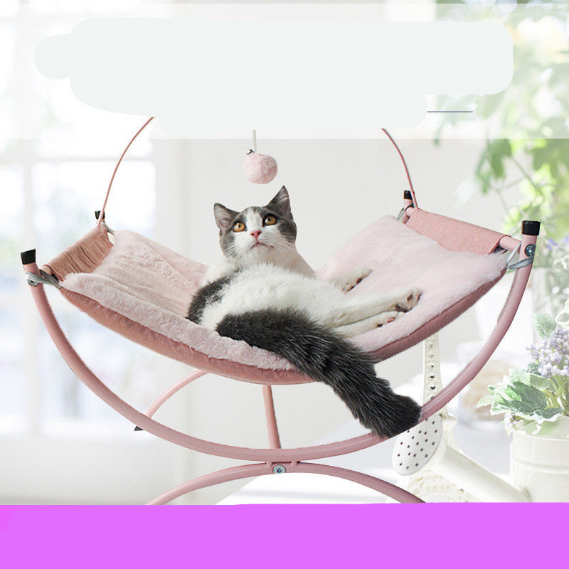 Four Seasons Cat Recliner Bed – Cozy Indoor Cat Lounger for All Seasons