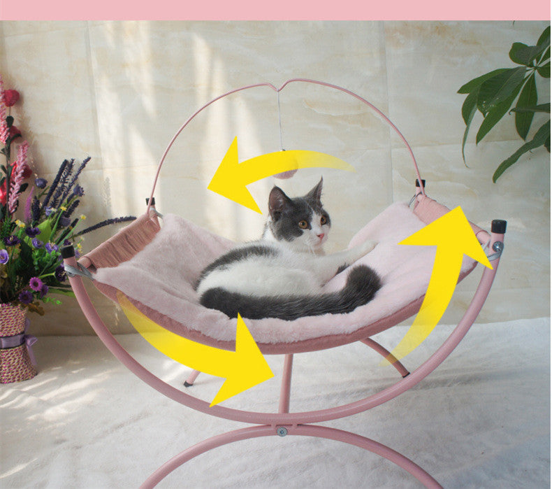 Four Seasons Cat Recliner Bed – Cozy Indoor Cat Lounger for All Seasons