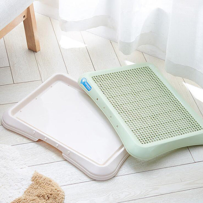 Indoor dog toilet tray puppy potty training litter box for home use small dogs