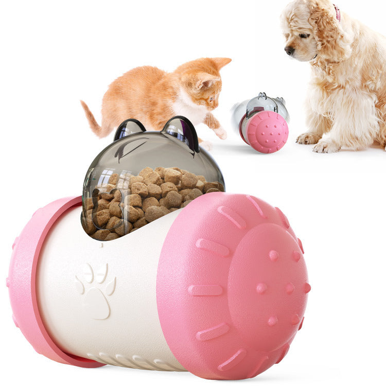 Durable pet toy that releases treats during play