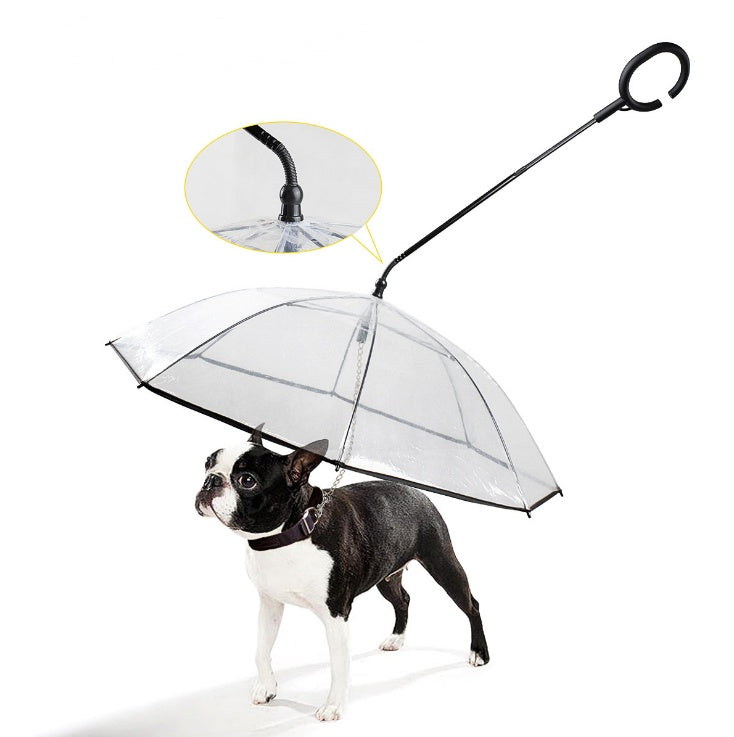 Adjustable pet rain umbrella for cats