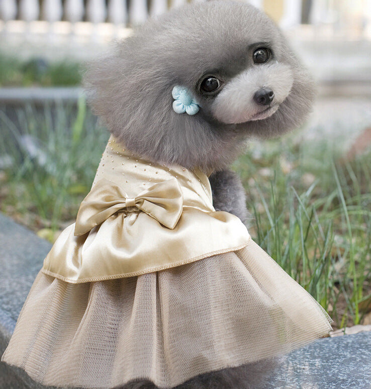 Dog Wedding Dress – Elegant Pet Dress for Small Dogs