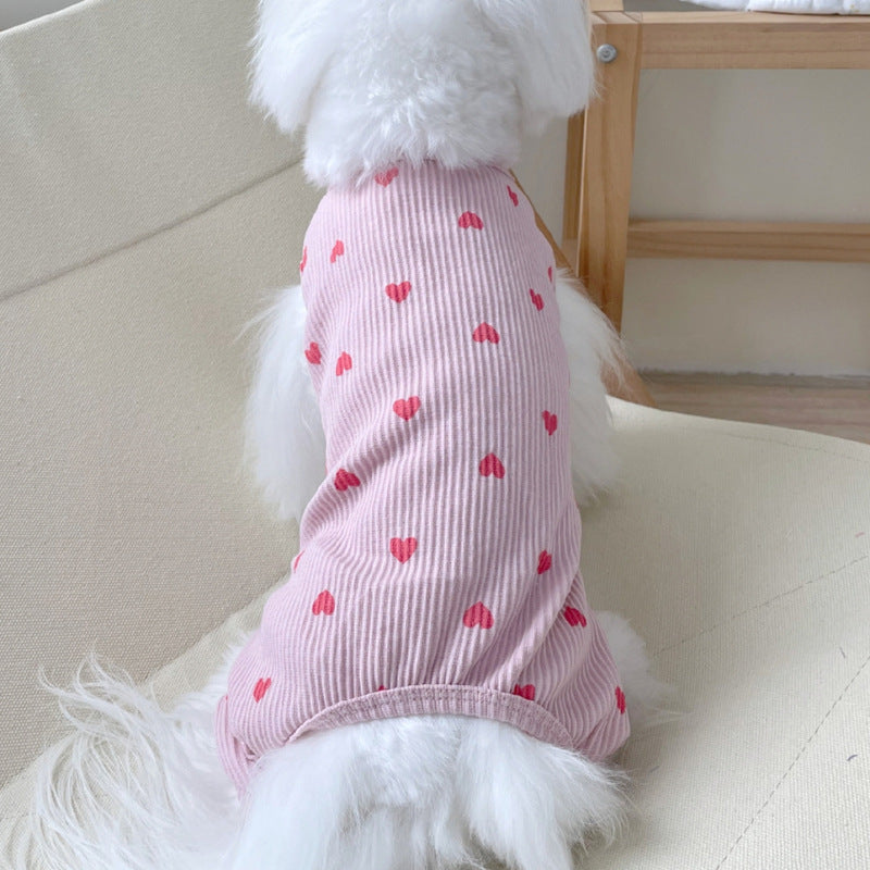 Love Four-legged Pet Home Clothes Clothes