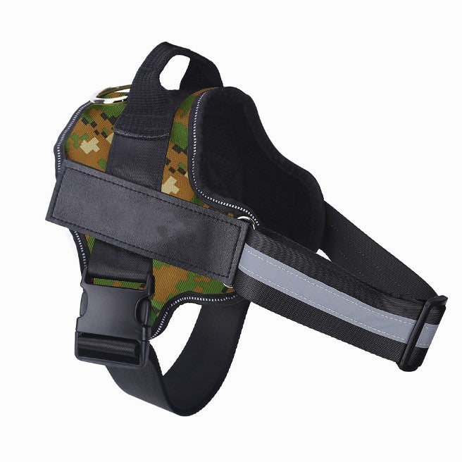 Personalized No-Pull Dog Harness – Reflective, Breathable & Adjustable Vest with Custom Name Patch