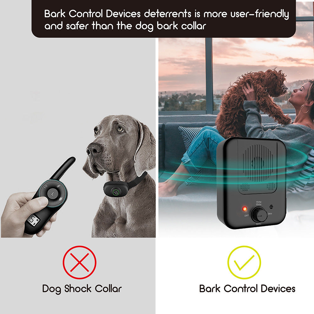 Ultrasonic Anti-Barking Device – Outdoor Dog Bark Control & Training Repeller