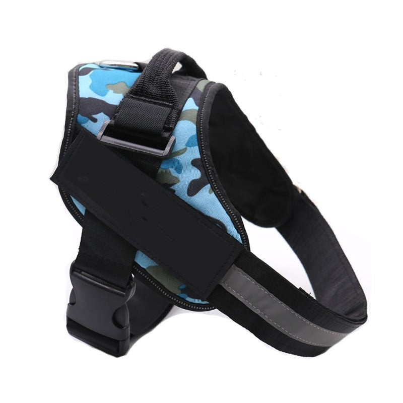Personalized No-Pull Dog Harness – Reflective, Breathable & Adjustable Vest with Custom Name Patch