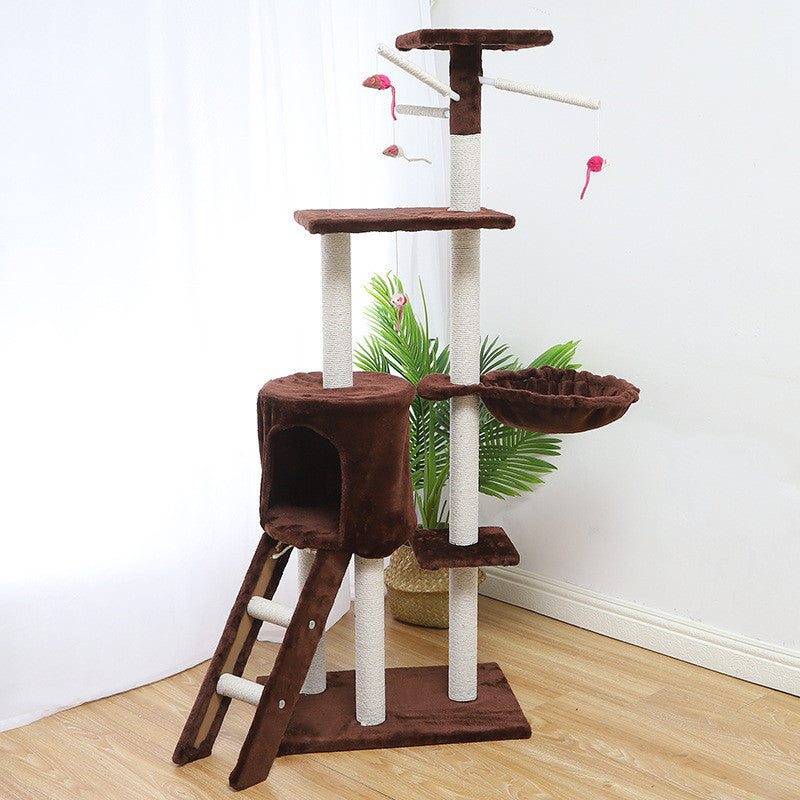 Cat Climber & Cat House – Multi-Level Indoor Playground for Cats