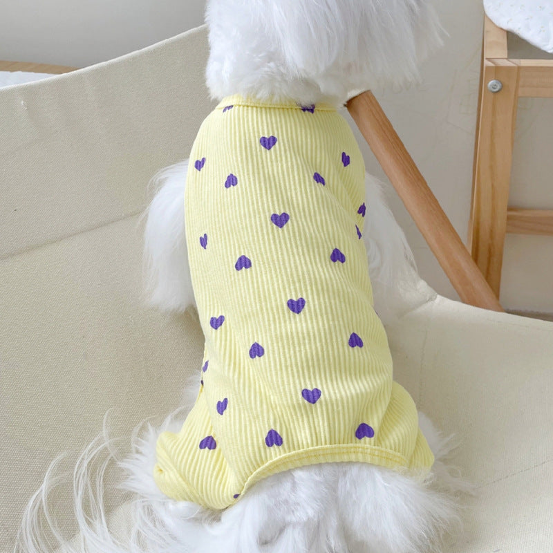 Love Four-legged Pet Home Clothes Clothes