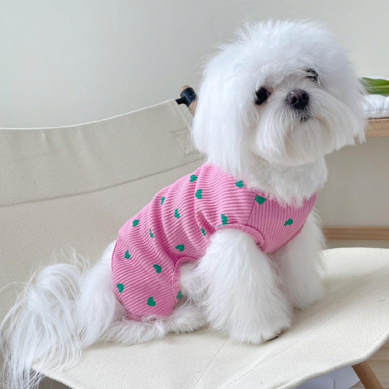 Love Four-legged Pet Home Clothes Clothes