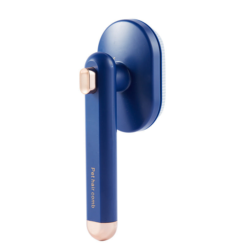 Self-cleaning pet comb for cats and dogs removing loose hair – PetAura