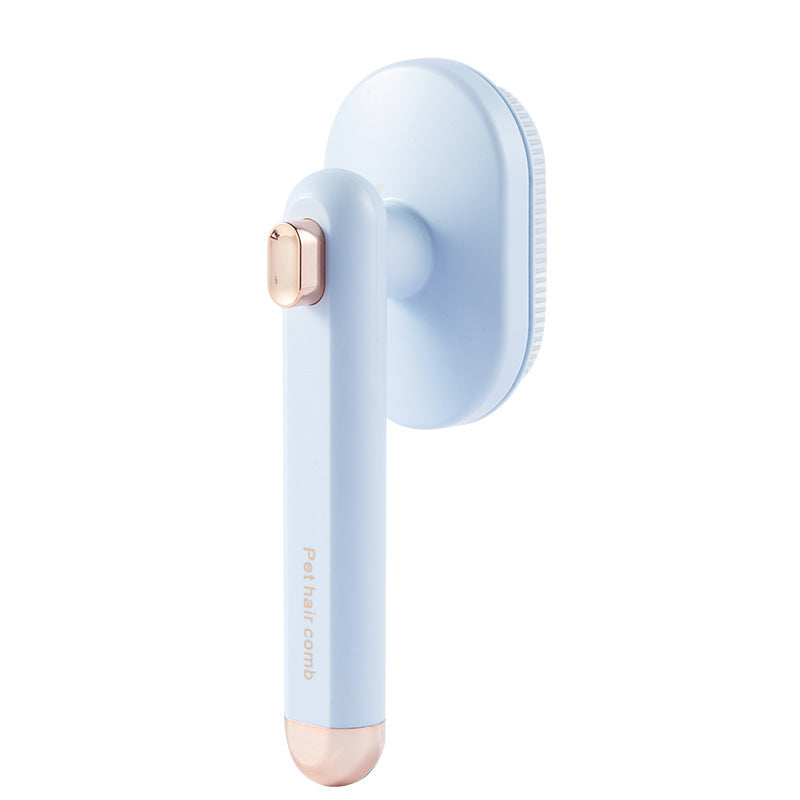 Self-cleaning pet comb for cats and dogs removing loose hair – PetAura