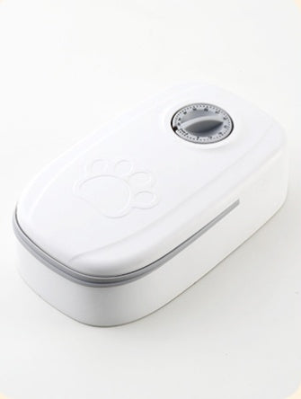 Automatic Pet Feeder – Smart Food Dispenser with Timer & Stainless Steel Bowl for Cats and Dogs