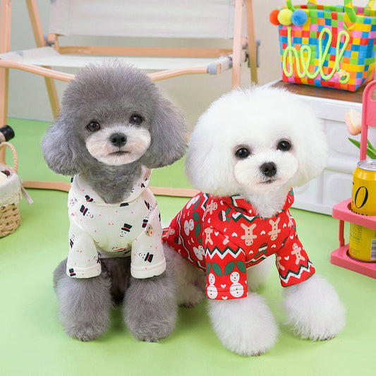 Dog Christmas Sweatshirt – Cozy Holiday Pet Clothes for Small & Large Dogs