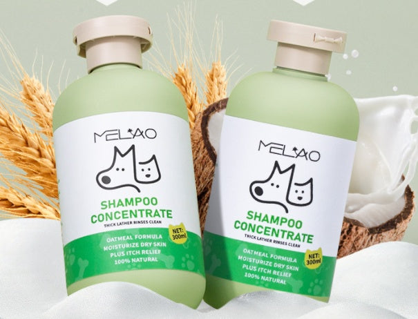 Pet shampoo for sensitive skin and grooming