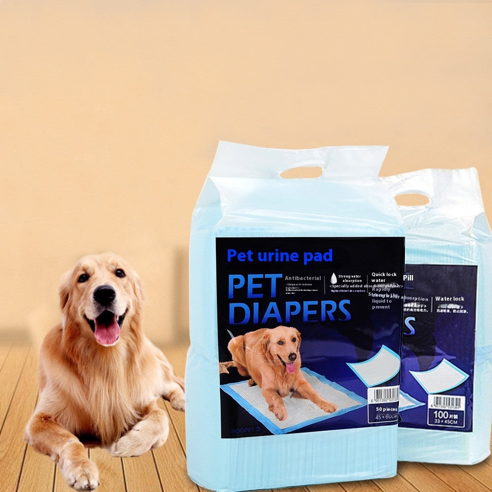 Disposable puppy diapers leak-proof dog toilet pads deodorizing pet supplies