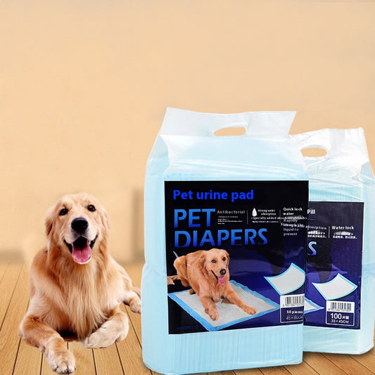Disposable puppy diapers leak-proof dog toilet pads deodorizing pet supplies