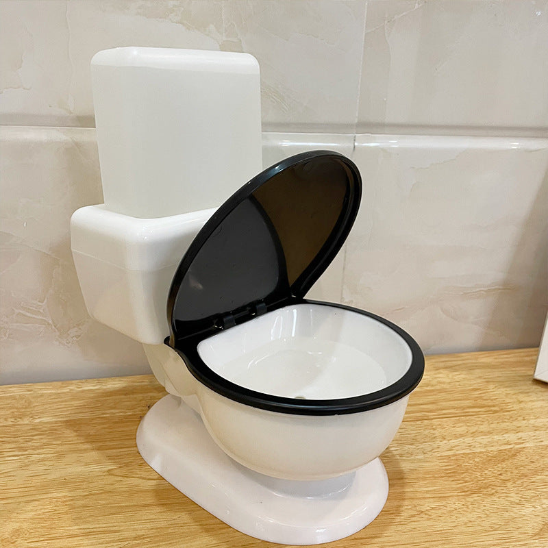 Funny cat toilet water fountain automatic pet water dispenser no plug-in drinking bowl for cats